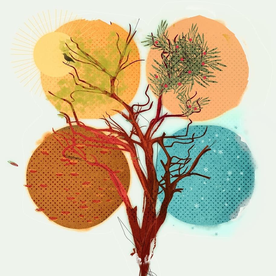 Ein Vivaldi Baum für ein  Kinderkonzert. Ganz einfach