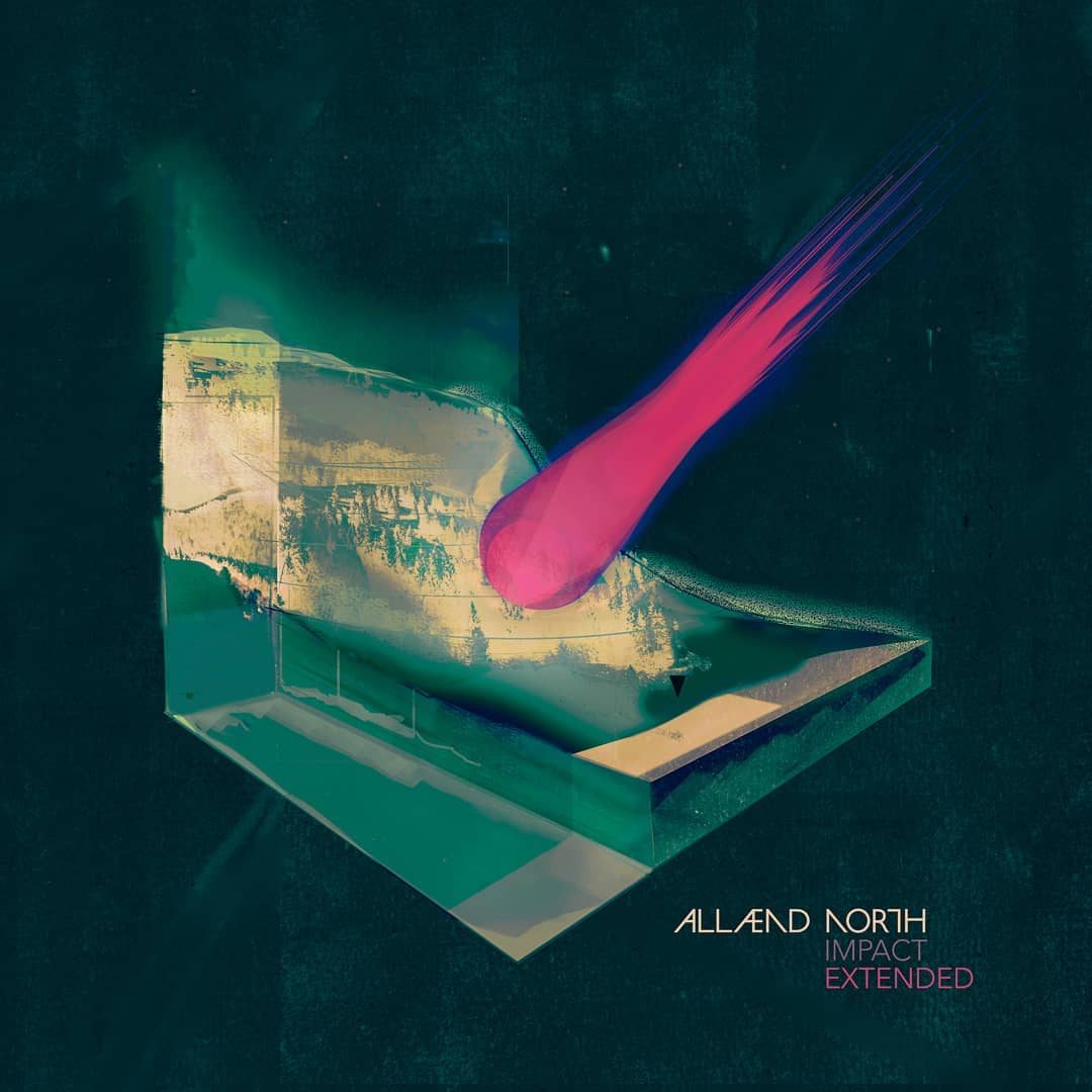 Coverartwork für meine Band ALLÆND NORTH (2016-2020)